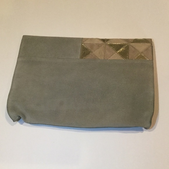 New Anthropologie Miss Albright Tangram Clutch - Picture 5 of 7